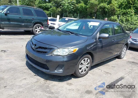 2011 Toyota Corolla Le from USA, damaged, VIN JTDBU4EE4B9138860